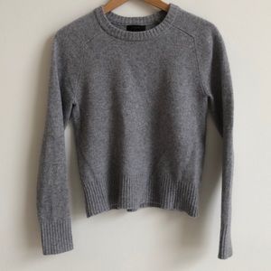 Heather Grey J. Crew Wool Sweater